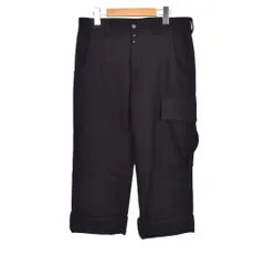 メゾンマルジェラ Maison Margiela 14AW ウール カーゴパンツ スラックス 46 黒 ブラック S50KA0288 ☆AA★のサムネイル