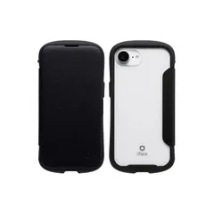 【新品】 iFace Reflection iPhone 17e/16e ケース 手帳型 クリアケース(ブラック)【 アイフェイス スマホケース 耐衝撃 アイフォン17e iphone16e 手帳 ダイアリーケース カード収納 ポリカーボネート ストラップ 0