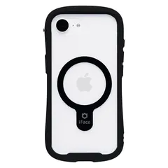 【新品】 iFace Reflection iPhone 17e/16e ケース MagSafe 対応 MagSynq クリア 強化ガラス(ブラック)【 アイフェイス アイフォン17e 16e 用 magsafe マグセーフ スマホケース iphone17 0