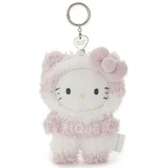 【sanrio house シークレットコレクション】【gelato pique】コラボレーション もこもこ ハローキティ ぬいぐるみチャーム ストロベリー