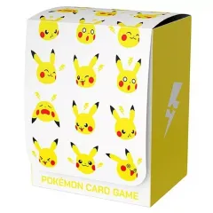 【中古】サプライ ポケモンカードゲーム デッキケース ピカチュウとかみなり