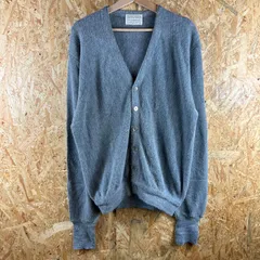 JEFFLINKS® 長袖 カーディガン グレー メンズ レディース ユニセックス Lサイズ 古着 ストリート ファッション Y2K 657