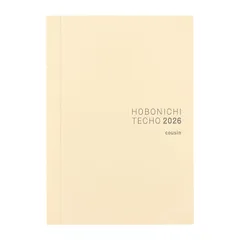 【新品】 ほぼ日手帳2026本体カズン[A5/1日1ページ/1月/月曜はじまり] 1