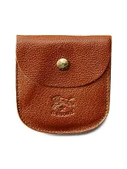 新品 [IL BISONTE (イルビゾンテ)] 財布 レディース メンズ ユニセックス 牛革 レザー あか茶