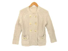k03250507046　ブランド名不明　XSサイズ　Beige　　アウター　ニットorセーター　秋冬