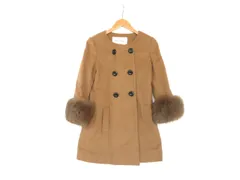 k03250507021　Banner Barrett　36　Brown　　アウター　コートミディアム丈　秋冬