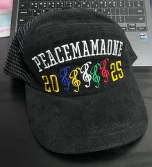 ピースマイナスワン(PEACEMINUSONE) MA-1キャップ メッシュ ピースマイナスワン 2025 MAMAアワード G-DRAGON（ジードラゴン）帽子