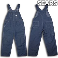 USA製 70s SEARSシアーズ 山ポケ 生成りオーバオール - メルカリ