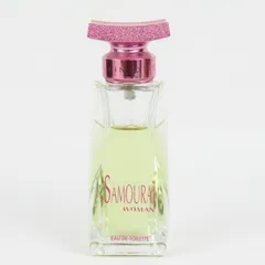 サムライウーマン オードトワレ EDT 40ml 残半量以上 香水 フレグランス レディース SAMOURAI WOMAN 【中古】のサムネイル
