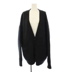 シンゾーン Shinzone モヘアVネックカーディガン ニット 長袖 FO 黒 19AMSNI59 /KH