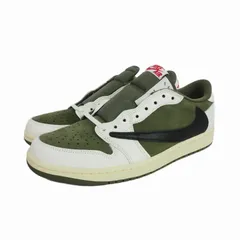 ナイキ NIKE Travis Scott Nike Air Jordan 1 Low OG SP Reverse Olive トラビススコット エアジョーダン1 ロー リバースオリーブ US9 27㎝ DM7866-200