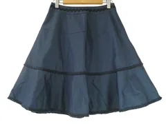 k05250513033　DOLLY GIRL ANNA SUI　1　Navy　Ｓサイズ程度　スカート　ミディアム丈　通年