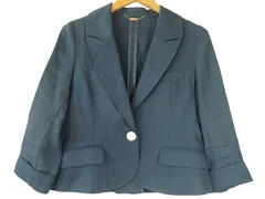 k05250513031　Cynthia Rowley　2　Navy　Mサイズ程度　アウター　テーラードジャケット　通年