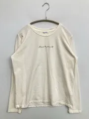 OLIVE des OLIVE オリーブデオリーブ Tシャツ/カットソー F アイボリー 刺繍 ミドル丈 長袖 クルーネック(丸首)