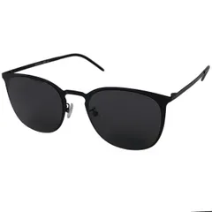 サンローラン SAINT LAURENT ロゴ サングラス アイウェア サングラス プラスチック ブラック SL445 レディース 【中古】のサムネイル