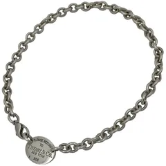 ティファニー TIFFANY&Co. リターン トゥ ティファニー オーバル タグ ネックレス チェーン ネックレス シルバー925 シルバー レディース 【中古】
