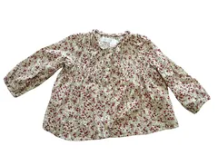 k05250501066　ZARA　2-3YEARS　ベージュ×赤×茶　90サイズ程度　トップス　その他トップス　通年