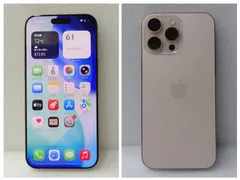 23-18 Apple iPhone16ProMax 256GB 本体 日本国内販売モデル デザートチタニウム  本体 SIMフリー バッテリー容量100％【中古品】
