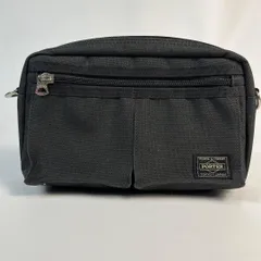 未使用級　ポーター　2way　ショルダーバッグ　ポーチ　ブラック