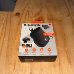Skullcandy ワイヤレスイヤホン 本体 レオパード柄 - メルカリ
