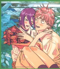 チェンソーマン レゼ篇 来場者特典 藤本タツキ ミニ色紙風カード 第二弾