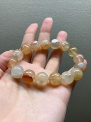 レア✨ゴビ瑪瑙天然石ブレスレット砂漠のお守り - メルカリ