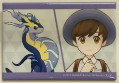 コシダカ 長方形缶バッジ/ポケモンマスターズEX×まねきねこ POKEMON MASTERS EX ハルト&ミライドン