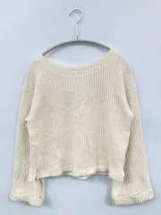OLIVE des OLIVE オリーブデオリーブ ニット/セーター M アイボリー