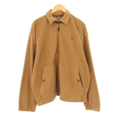 ポロ バイ ラルフローレン Polo by Ralph Lauren フリースジャケット ジップアップ スモールポニー L 茶 /KH