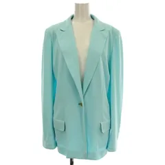レオナール LEONARD テーラードジャケット 42 水色 ライトブルー /☆G