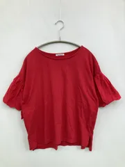 OLIVE des OLIVE オリーブデオリーブ Tシャツ/カットソー F レッド