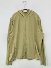 UNIQLO ユニクロ パーカー XXL ライトグリーン 無地 ジップアップ 長袖