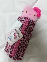 日本正規品 ハローキティ ギャル レオパード キティ 筆箱 ピンク 新品