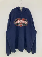 HARLEY-DAVIDSON ハーレーダビッドソン パーカー 2XL ネイビー