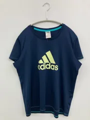 adidas アディダス Tシャツ/カットソー L ネイビー