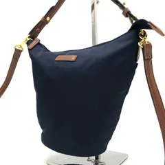 マッキントッシュフィロソフィー 2way ショルダーバッグ ネイビー ナイロン