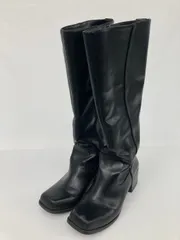 MOUSSY マウジー ブーツ M ブラック