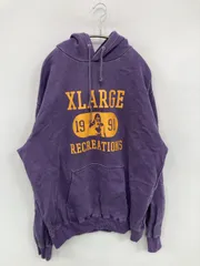 XLARGE エクストララージ パーカー L パープル
