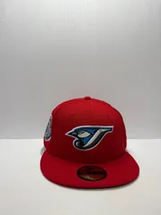 Newera トロントブルージェイズ 30thアニバーサリー 59fifty フィッティドキャップ レッドカラー