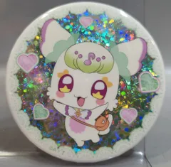 ブルジュラ キミとアイドルプリキュア♪ ホログラム缶バッジ第2弾 プリルン