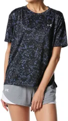 アンダーアーマー UNDER ARMOUR UA テック Tシャツ 〈オールオーバープリント〉  1378306 001 BLACK