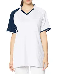 新品 [ヨネックス] キラク 汗を吸ってすぐ乾く ストレッチ素材でよく伸びる Tシャツタイプネオスクラブ CY872 01ホワイト 日本 LL (日本サイズ2L相当)