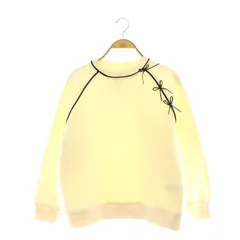ザラ ZARA キッズ リボン スウェット トレーナー 11-12 アイボリー /SS ■OS