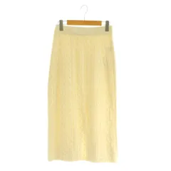 ビーミングバイビームス B:MING LIFE STORE by BEAMS ニットスカート ロング タイト アイボリー /MY ■OS ■GY14