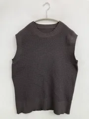 無印良品 ムジルシリョウヒン ベスト L-XL グレー 無地