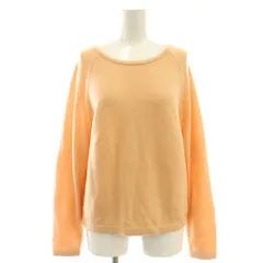 アンタイトル UNTITLED ウール×ナイロン ボートネックニット セーター 2 ライトオレンジ /MI ■OS