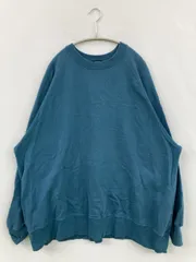 JEANASIS ジーナシス スウェット F ブルー コットン スウェット 無地 長袖