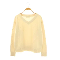 ビーミングバイビームス B:MING LIFE STORE by BEAMS ニット セーター ケーブル編み アイボリー /ES ■OS ■GY14