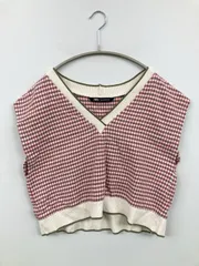 ZARA ザラ ベスト M ピンク