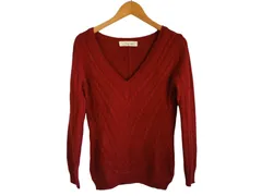 k05250605047　snidel　フリーサイズ　Red　　トップス　ニットorセーター　秋冬